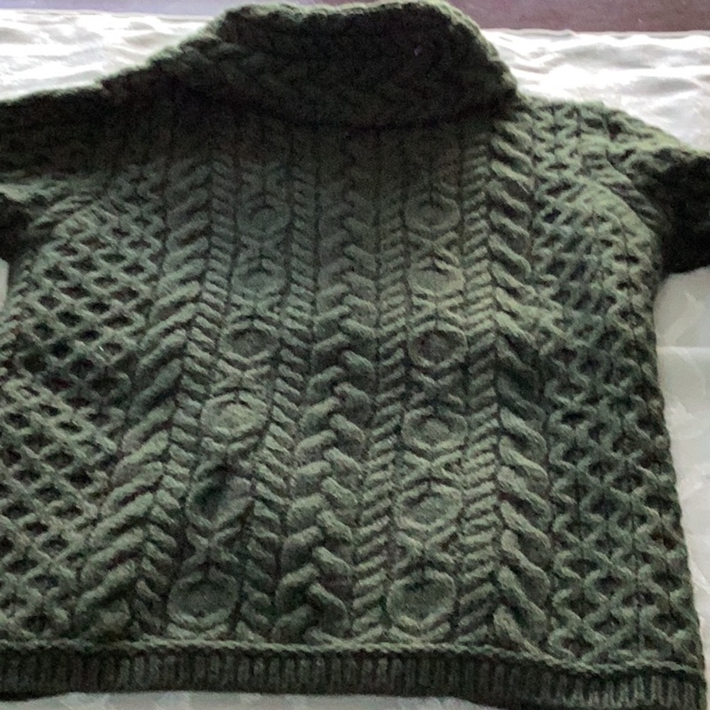 Irish wool sweater
